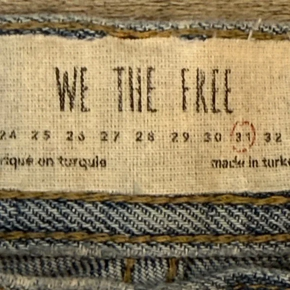 We the Free Distressed Jean - Picture 3 of 6